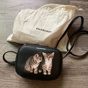 Brand new Balenciaga cat printed bag